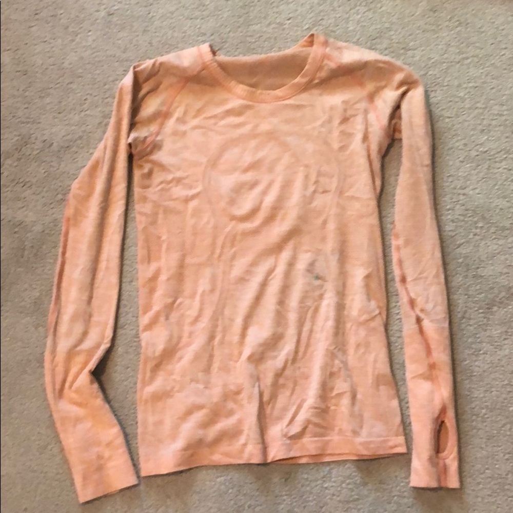 Lululemon long sleeve run swiftly